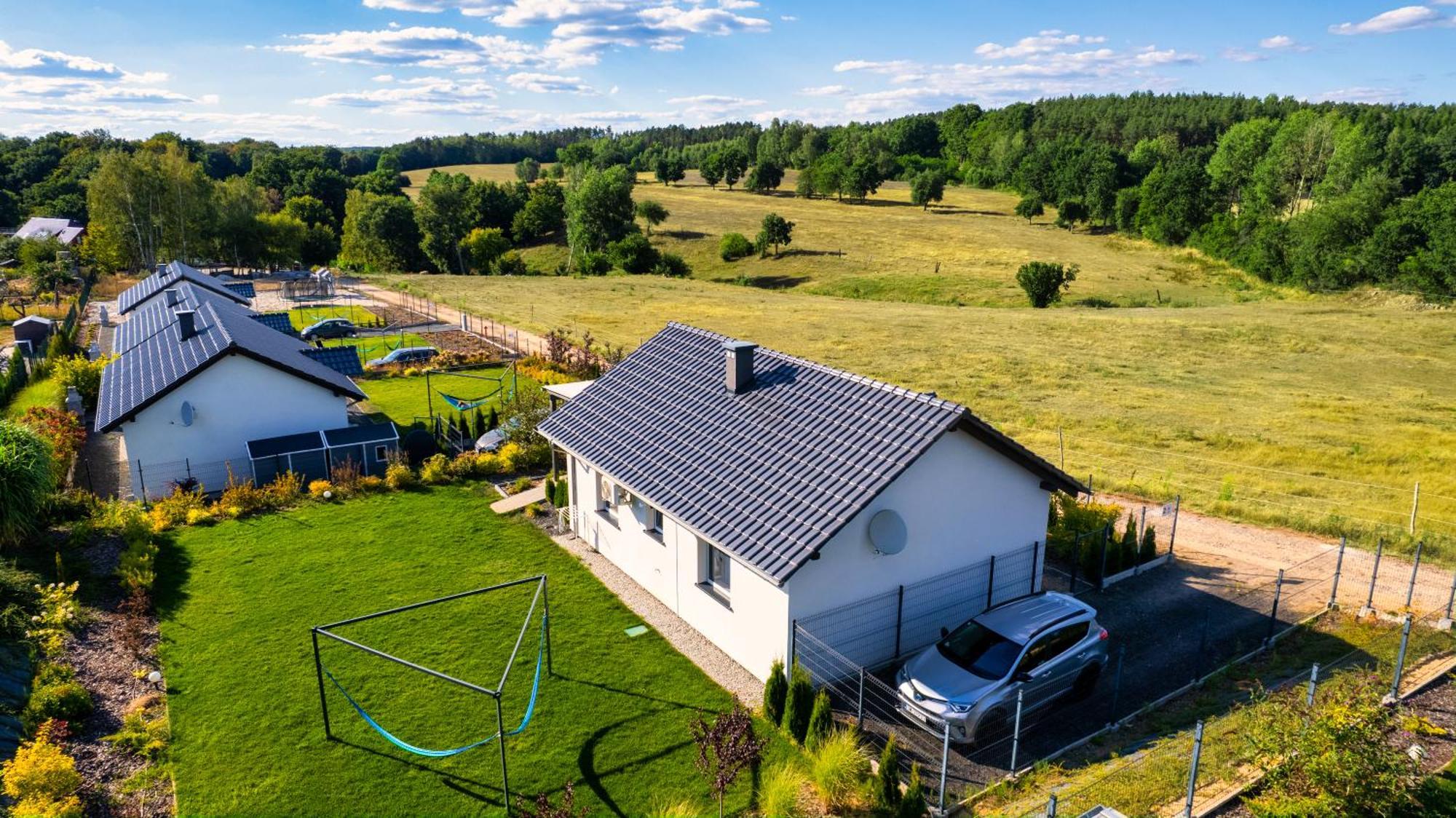 Przystan Lagowek - Domki Letniskowe Exteriör bild