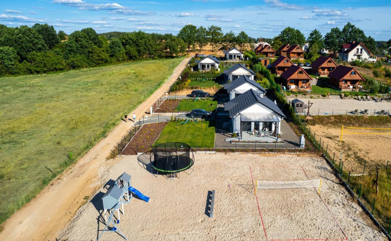 Przystan Lagowek - Domki Letniskowe Exteriör bild