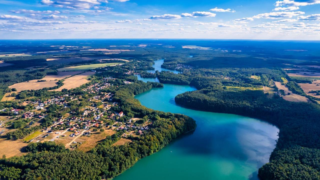 Przystan Lagowek - Domki Letniskowe Exteriör bild